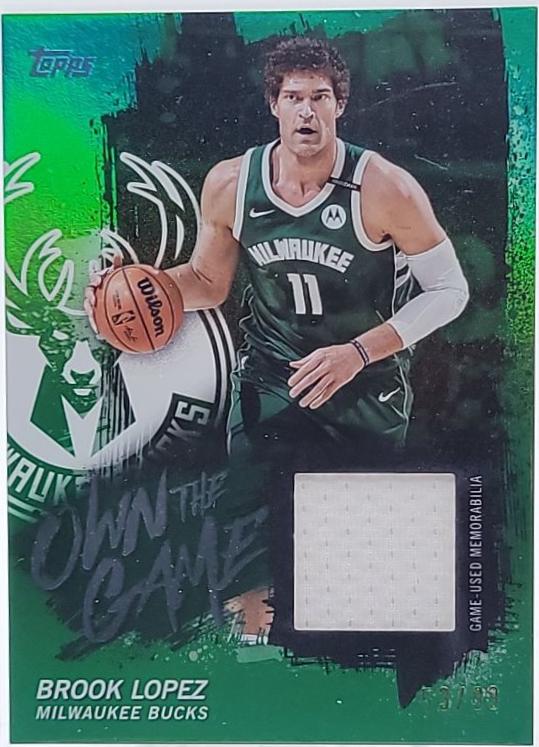 Brook Lopez [Green Rainbow] #OTGA-BL