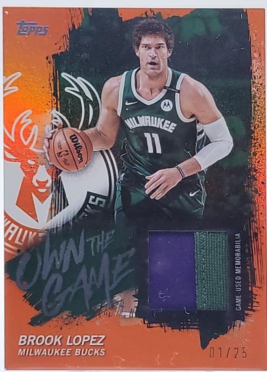 Brook Lopez [Orange Rainbow] #OTGA-BL