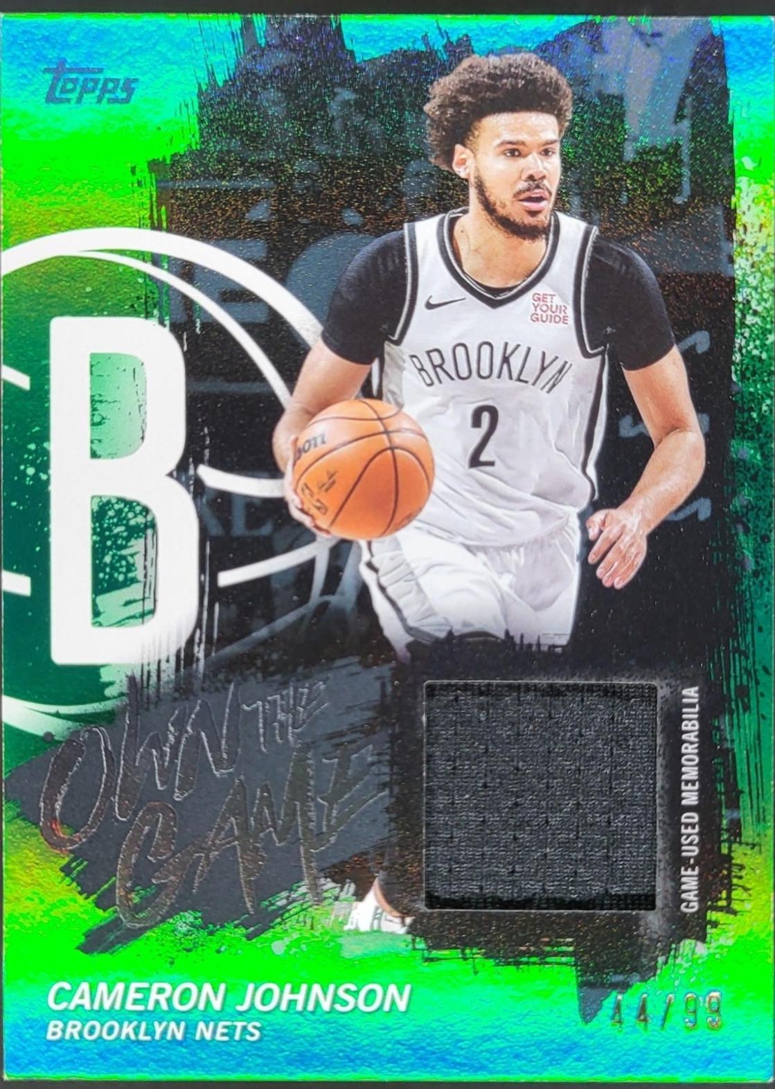 Cameron Johnson [Green Rainbow] #OTGA-CJ