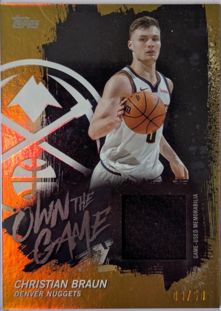 Christian Braun [Gold Rainbow] #OTGA-CB