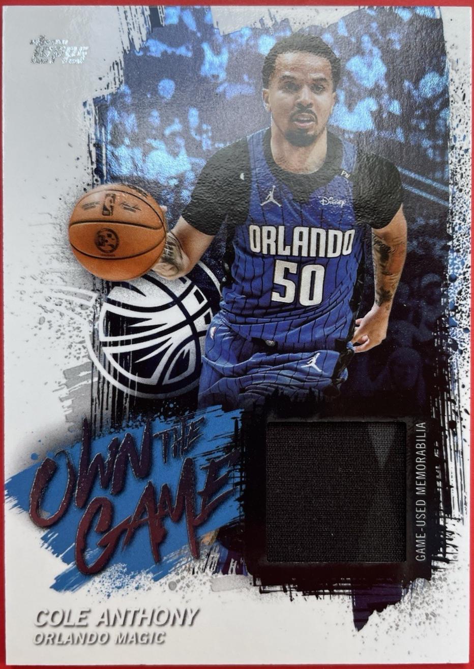 Cole Anthony #OTGA-CA