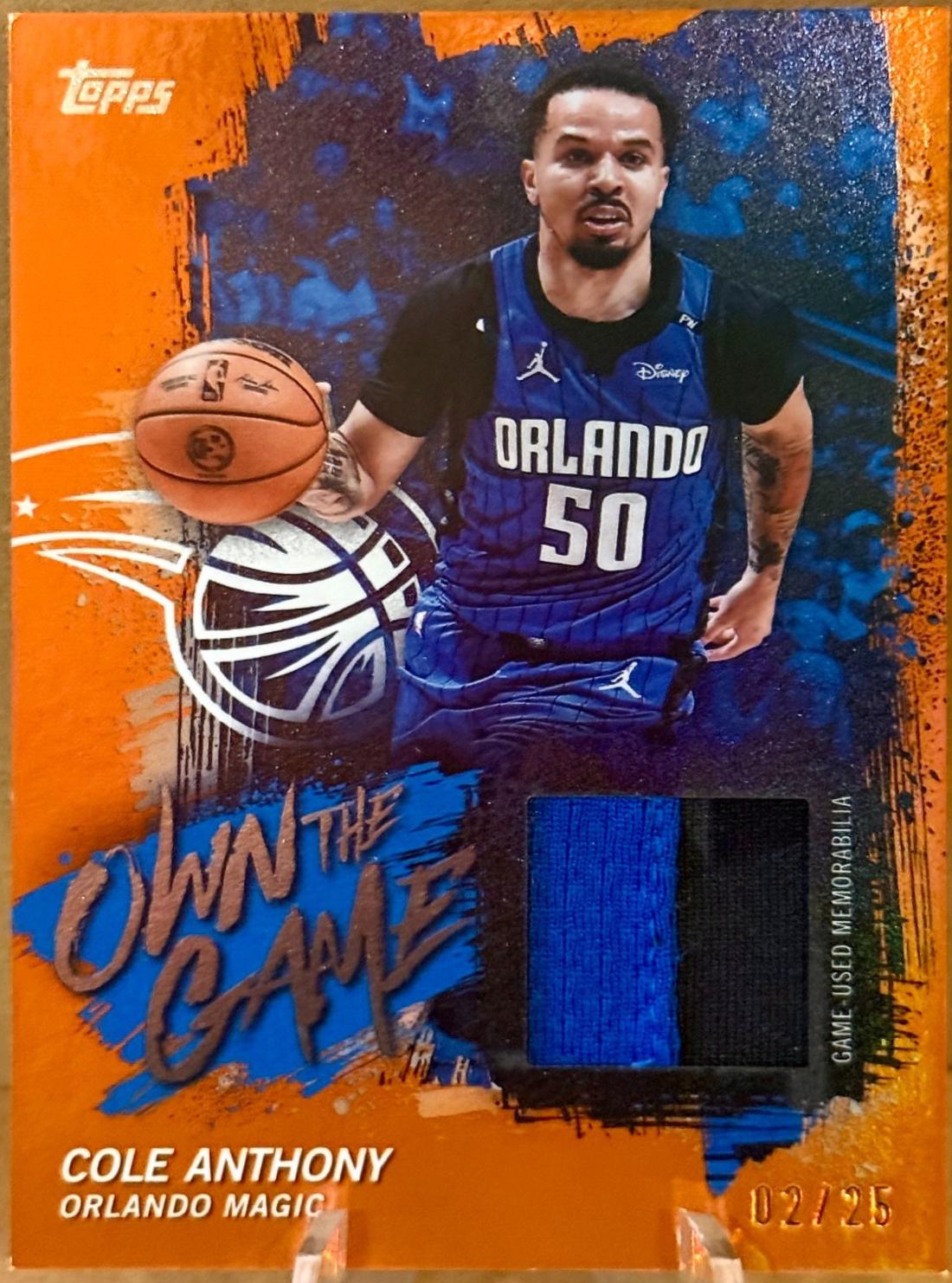 Cole Anthony [Orange Rainbow] #OTGA-CA
