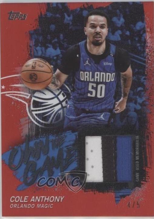 Cole Anthony [Red Rainbow] #OTGA-CA