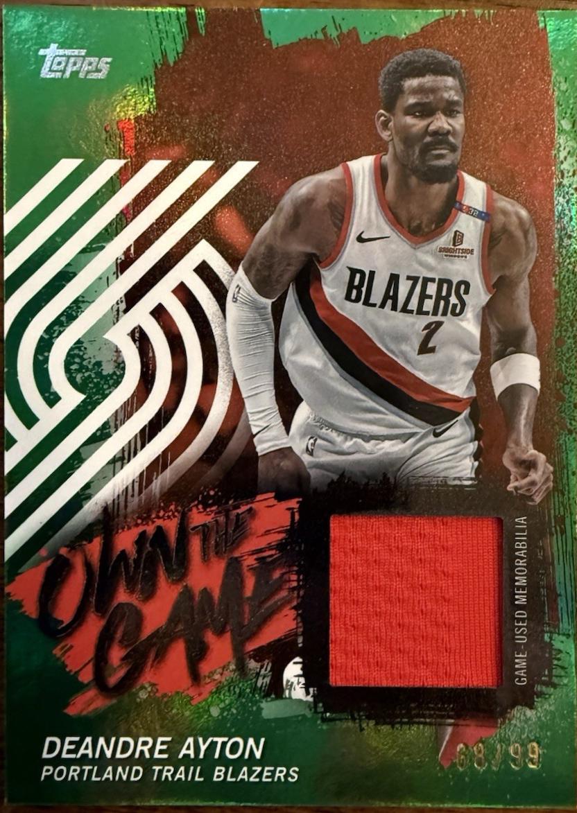 Deandre Ayton [Green Rainbow] #OTGA-DA