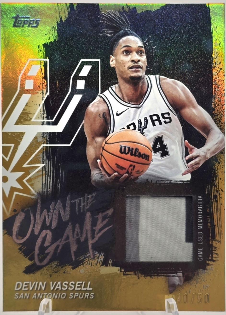 Devin Vassell [Gold Rainbow] #OTGA-DV
