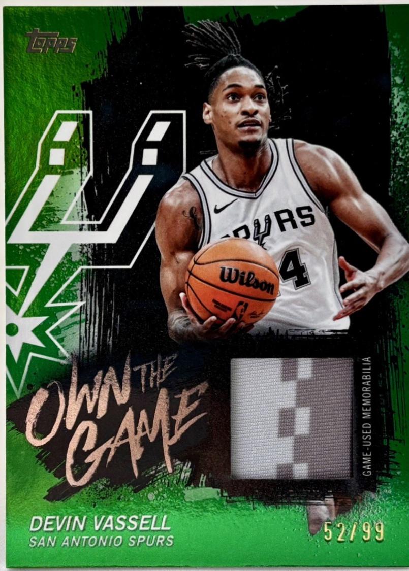 Devin Vassell [Green Rainbow] #OTGA-DV