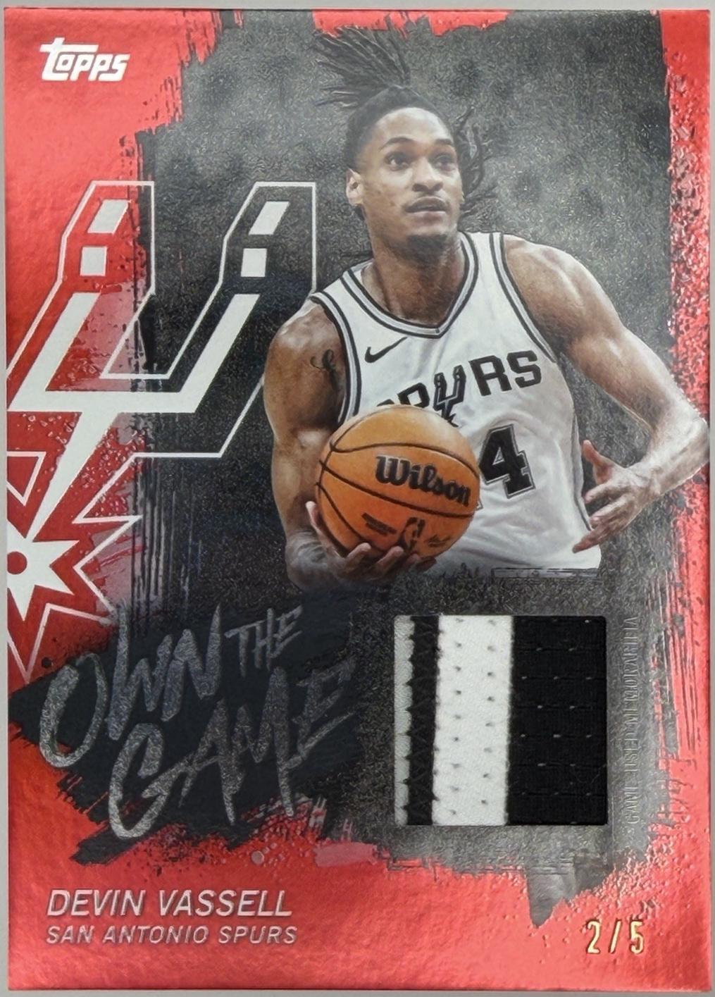 Devin Vassell [Red Rainbow] #OTGA-DV