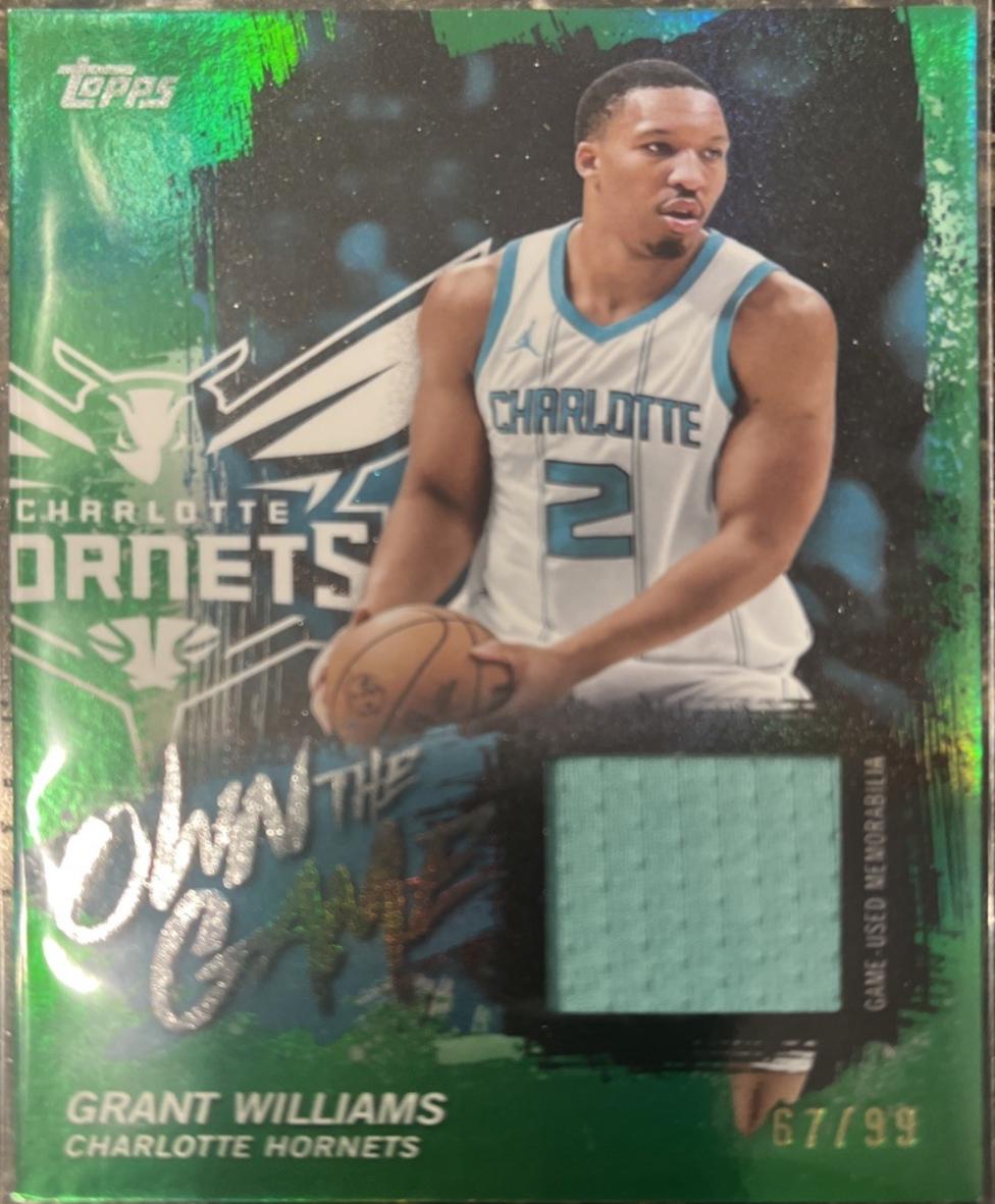 Grant Williams [Green Rainbow] #OTGA-GW