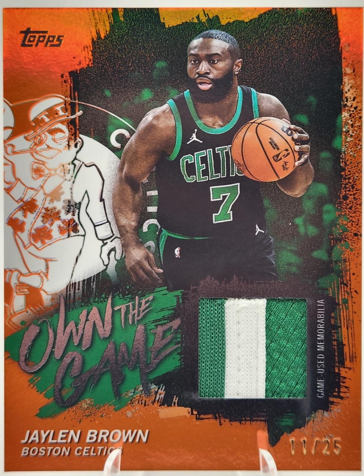 Jaylen Brown [Orange Rainbow] #OTGA-JB