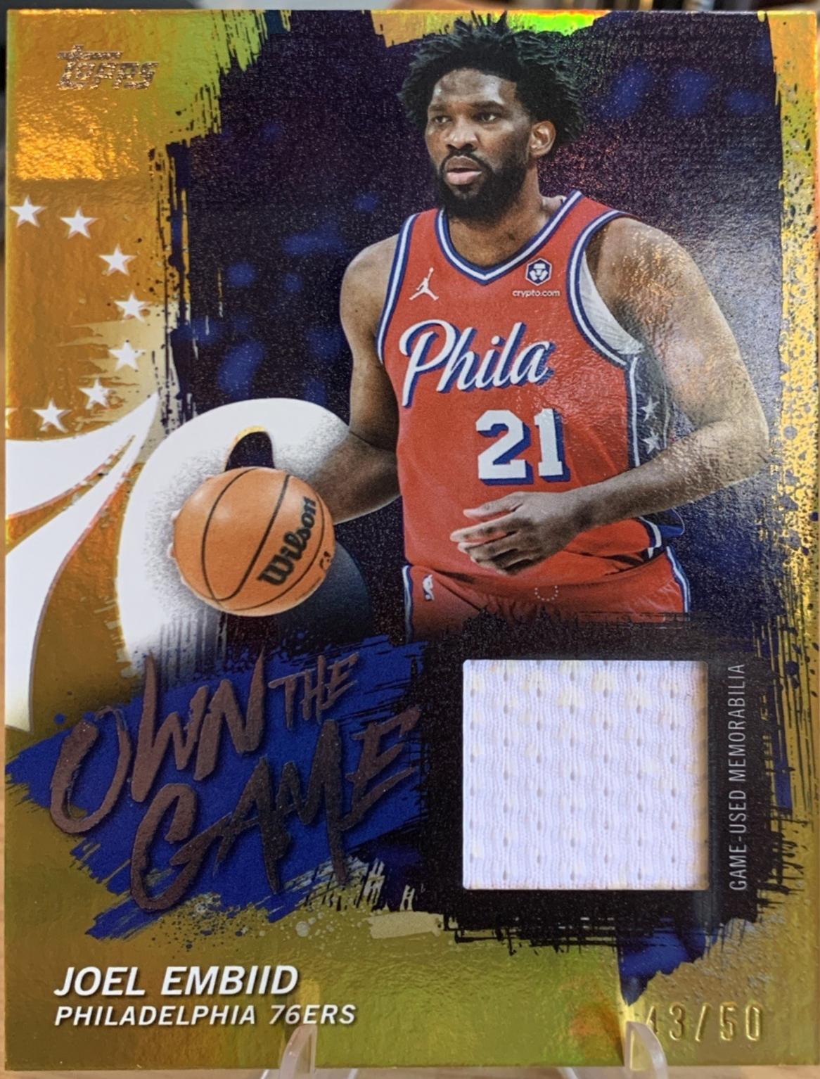 Joel Embiid [Gold Rainbow] #OTGA-JE