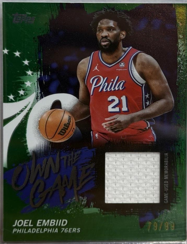 Joel Embiid [Green Rainbow] #OTGA-JE