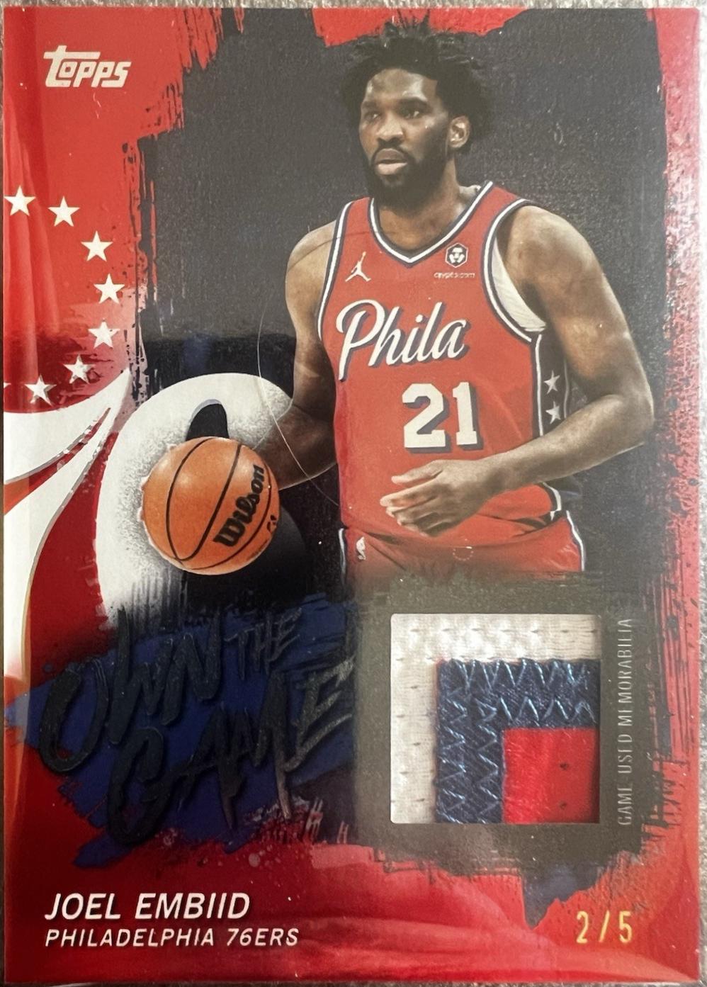 Joel Embiid [Red Rainbow] #OTGA-JE
