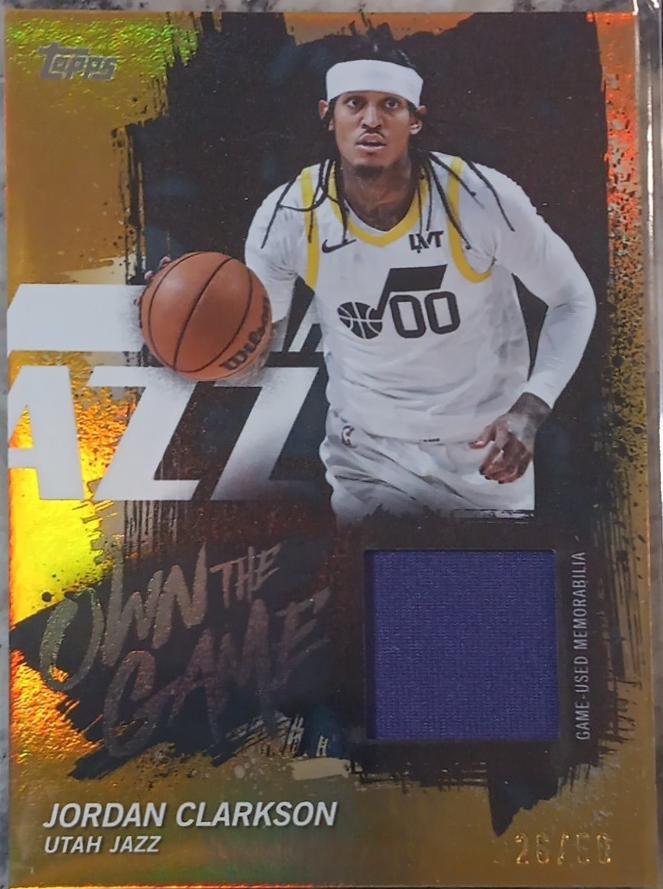 Jordan Clarkson [Gold Rainbow] #OTGA-JC