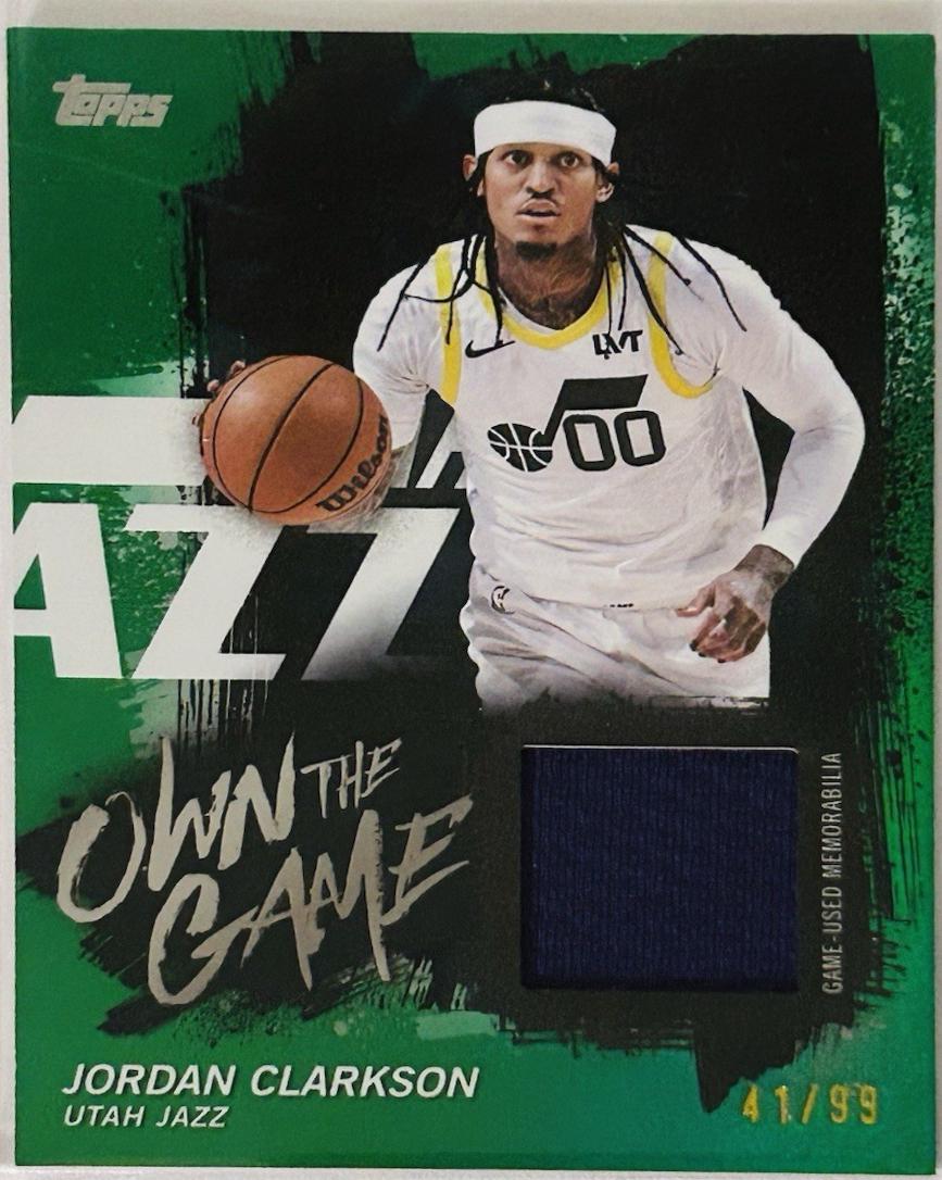 Jordan Clarkson [Green Rainbow] #OTGA-JC