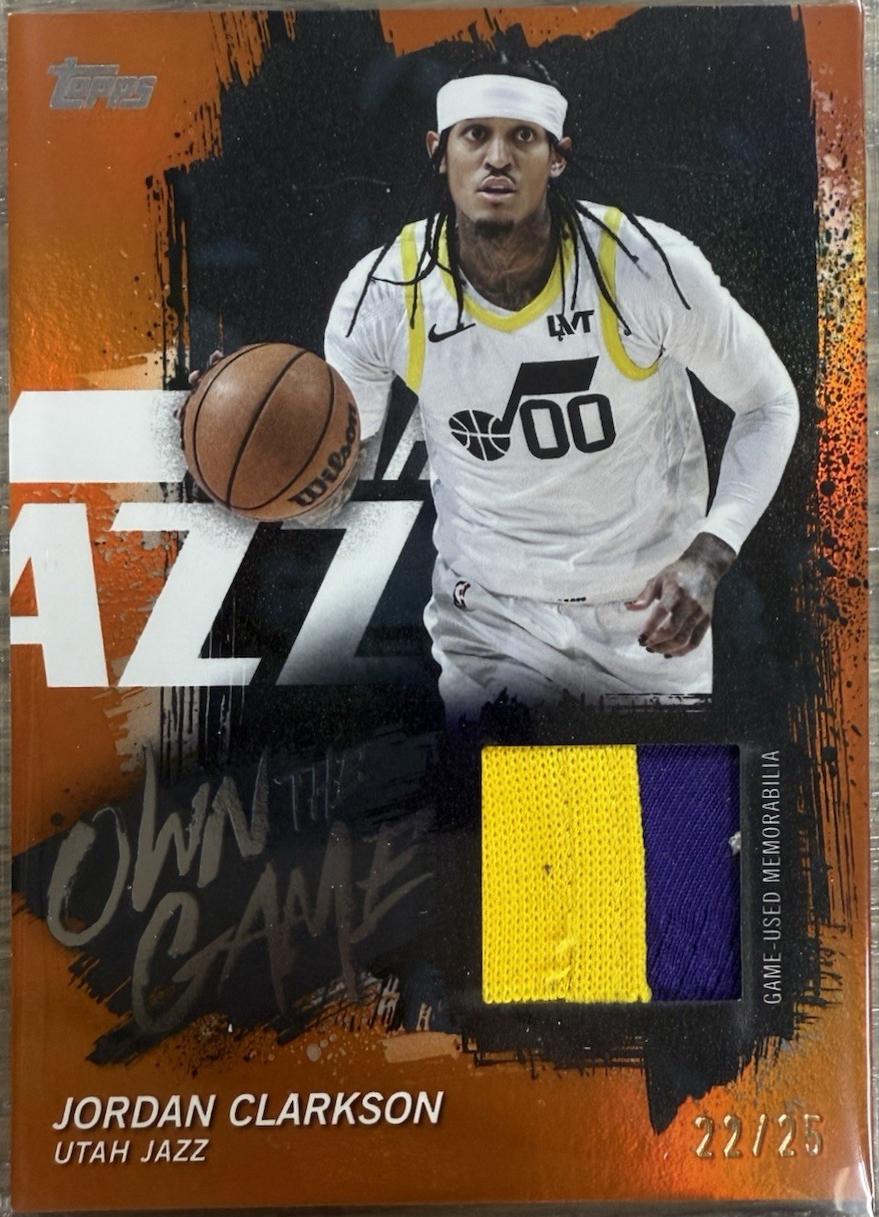 Jordan Clarkson [Orange Rainbow] #OTGA-JC