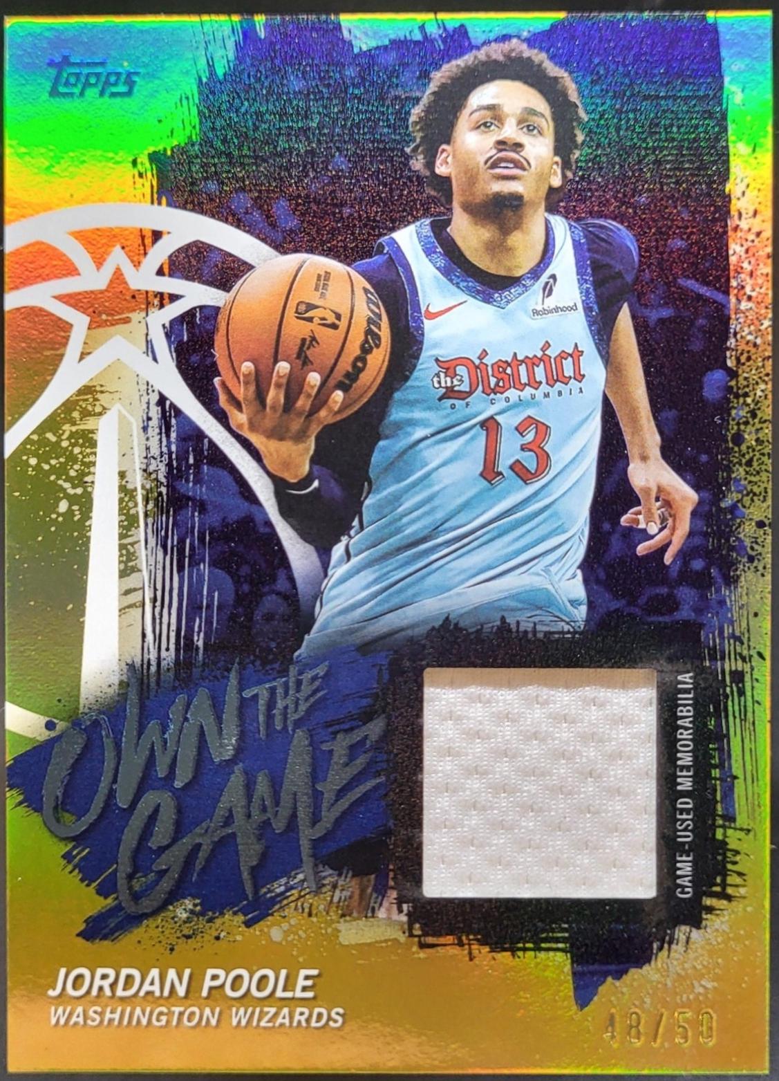 Jordan Poole [Gold Rainbow] #OTGA-JP