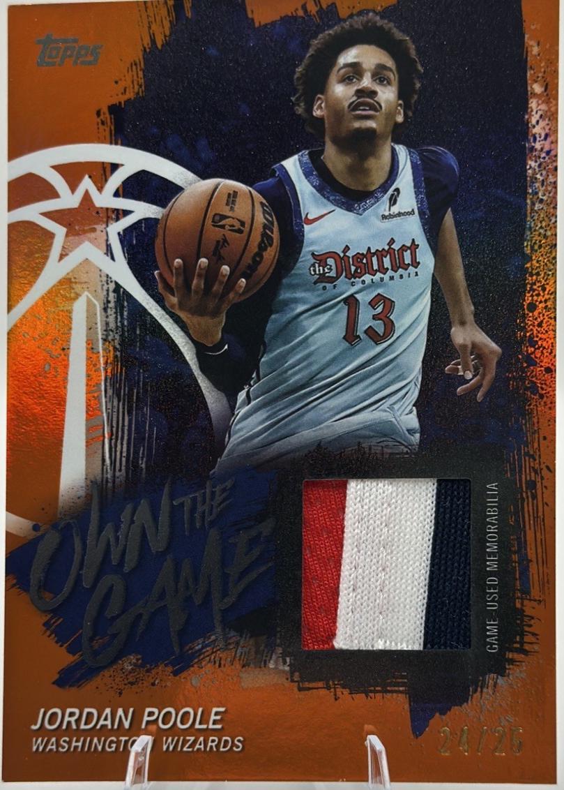 Jordan Poole [Orange Rainbow] #OTGA-JP