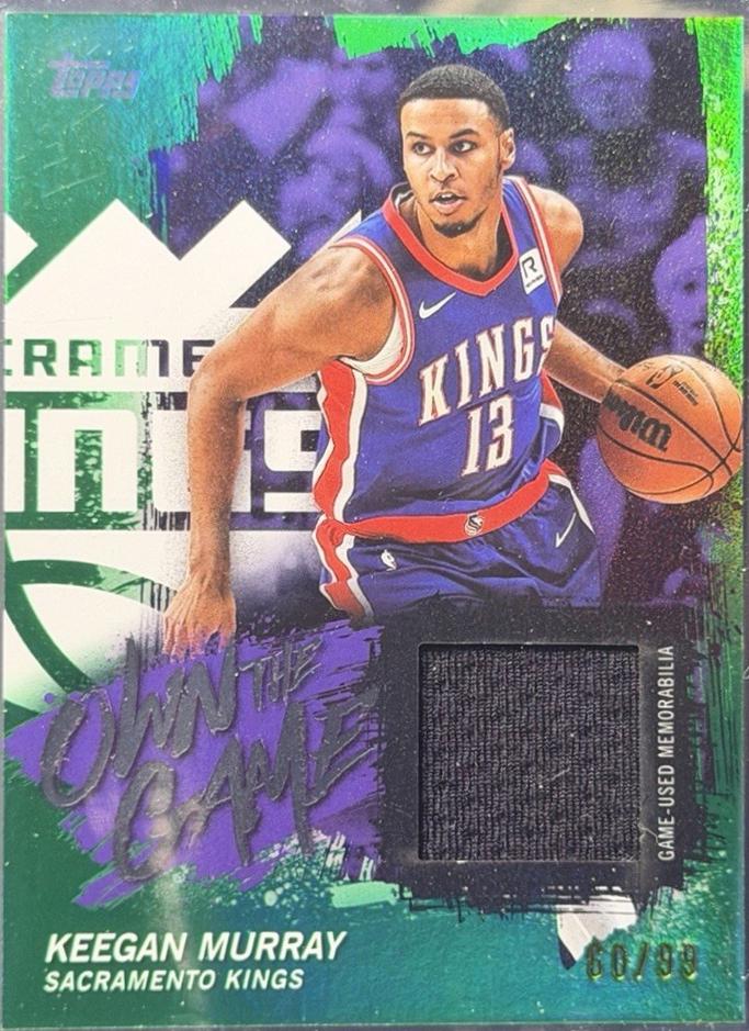 Keegan Murray [Green Rainbow] #OTGA-KM