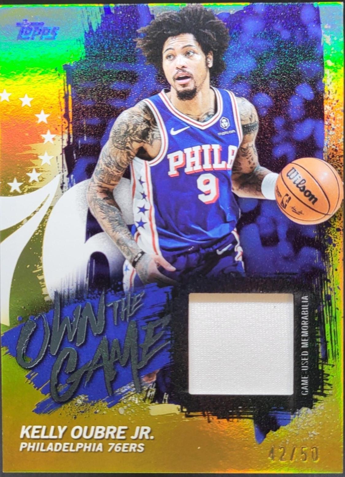 Kelly Oubre Jr. [Gold Rainbow] #OTGA-KO