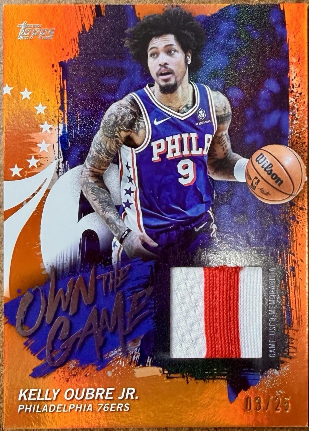 Kelly Oubre Jr. [Orange Rainbow] #OTGA-KO