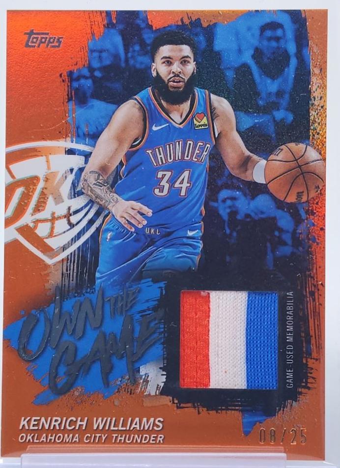 Kenrich Williams [Orange Rainbow] #OTGA-KW