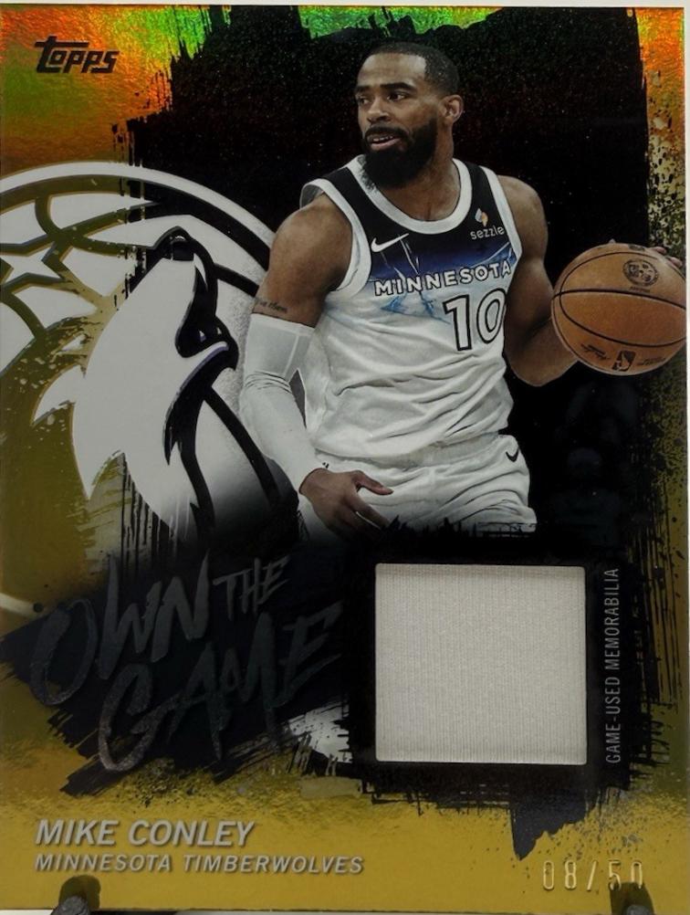 Mike Conley [Gold Rainbow] #OTGA-MC