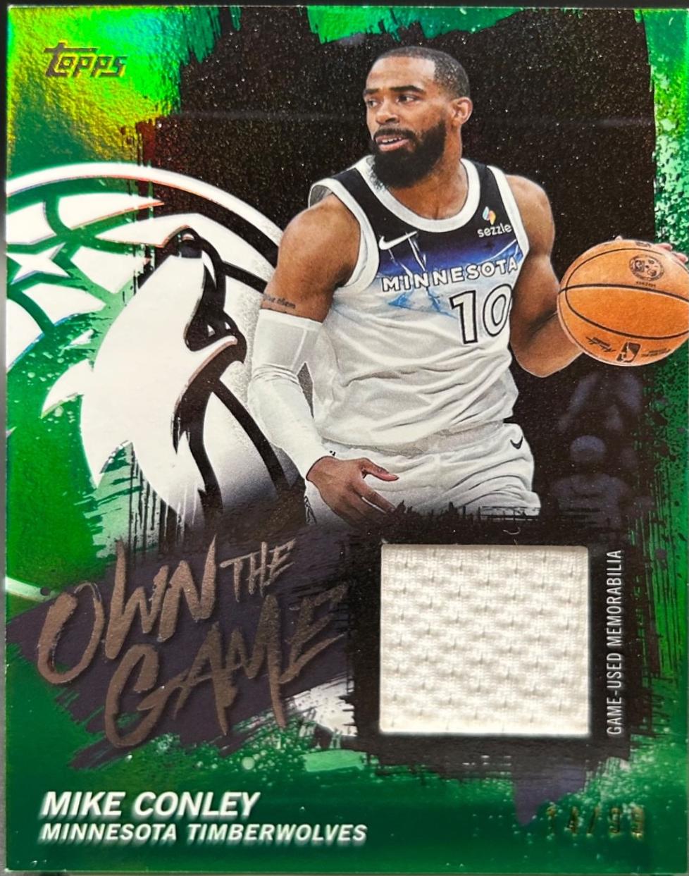 Mike Conley [Green Rainbow] #OTGA-MC