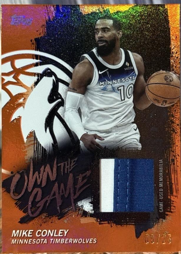 Mike Conley [Orange Rainbow] #OTGA-MC