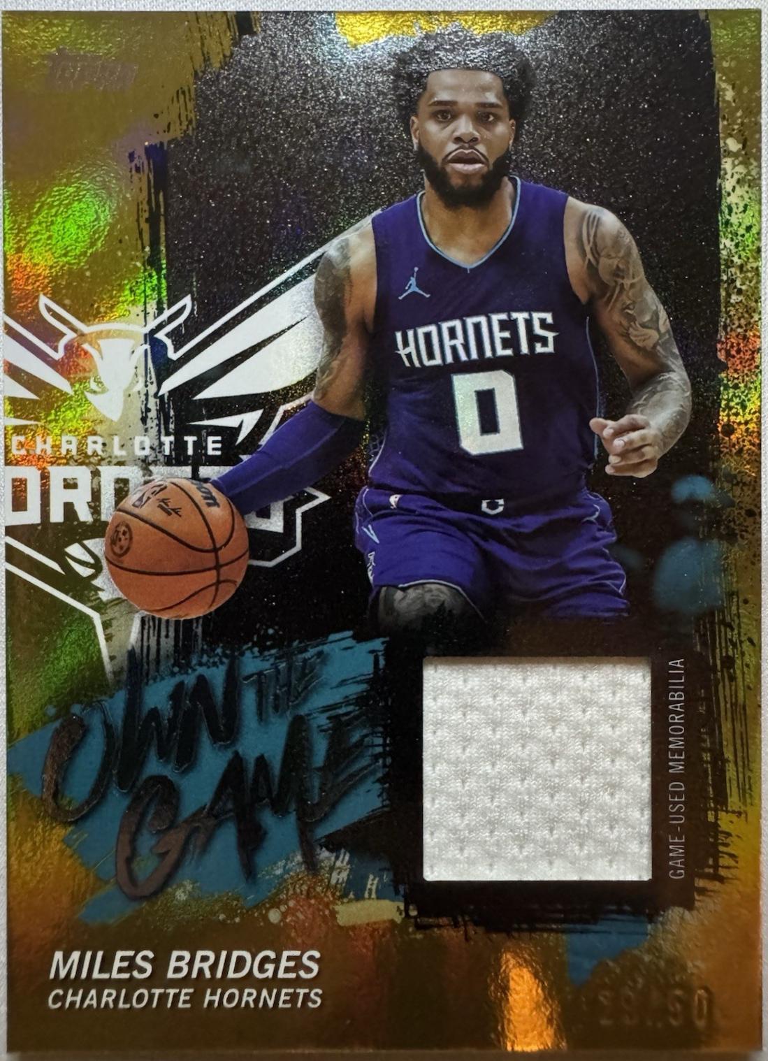 Miles Bridges [Gold Rainbow] #OTGA-MB