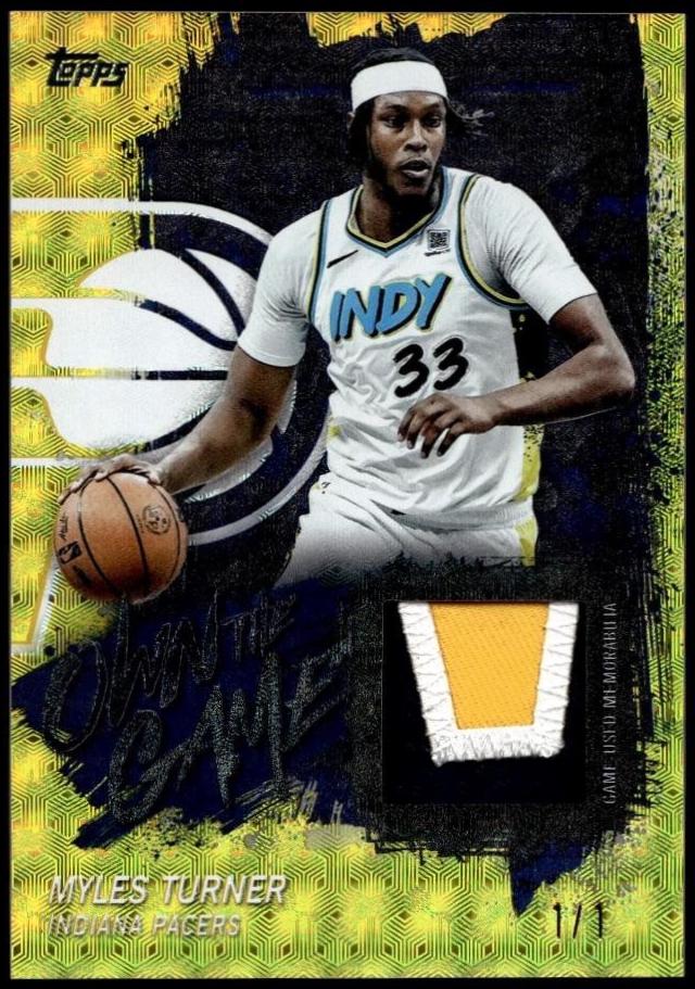 Myles Turner [Foilfractor] #OTGA-MT