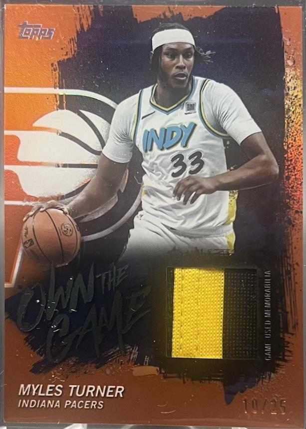 Myles Turner [Orange Rainbow] #OTGA-MT