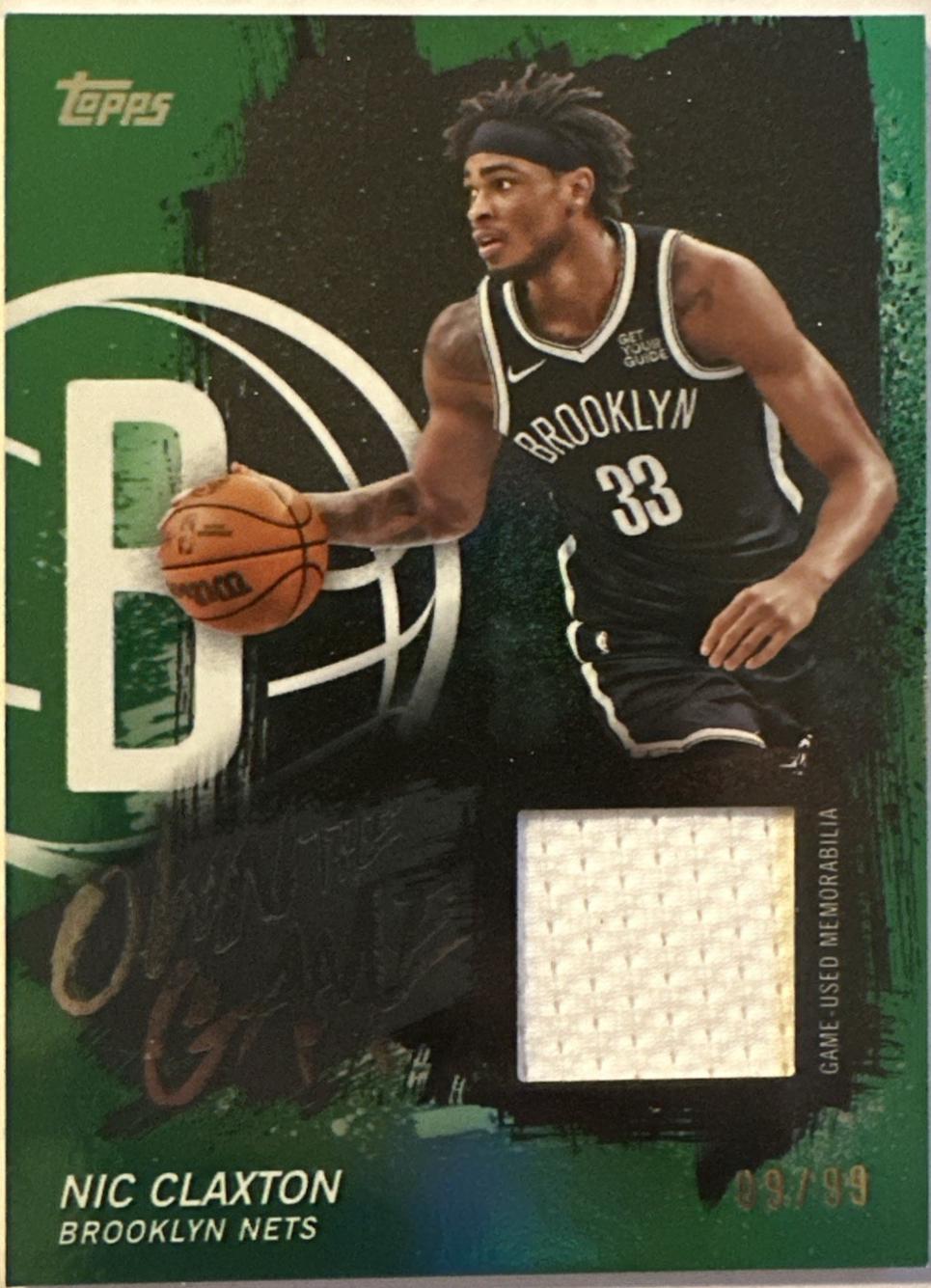 Nic Claxton [Green Rainbow] #OTGA-NC