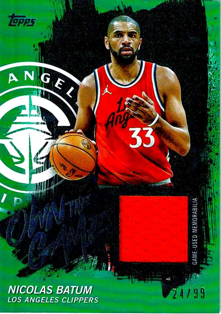 Nicolas Batum [Green Rainbow] #OTGA-NB