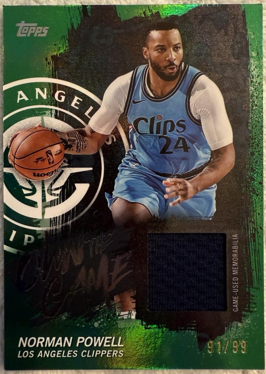 Norman Powell [Green Rainbow] #OTGA-NP