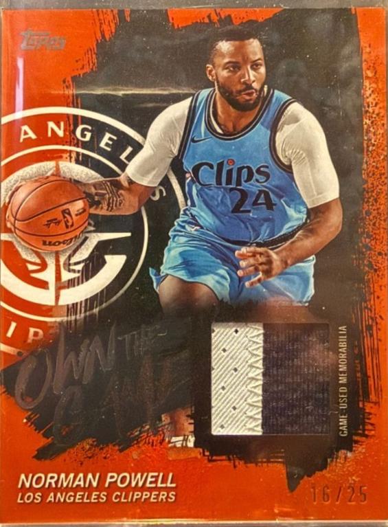 Norman Powell [Orange Rainbow] #OTGA-NP