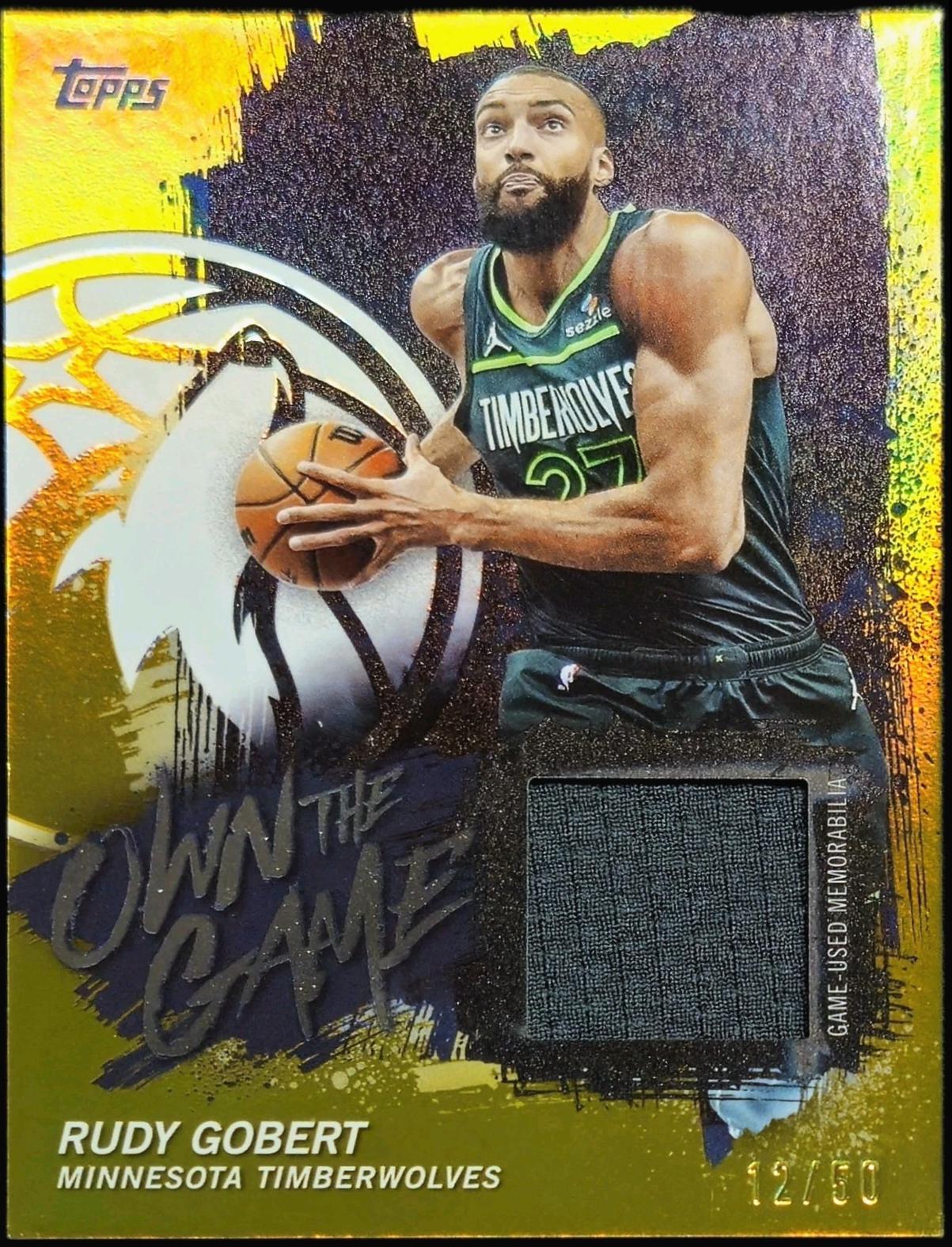 Rudy Gobert [Gold Rainbow] #OTGA-RG