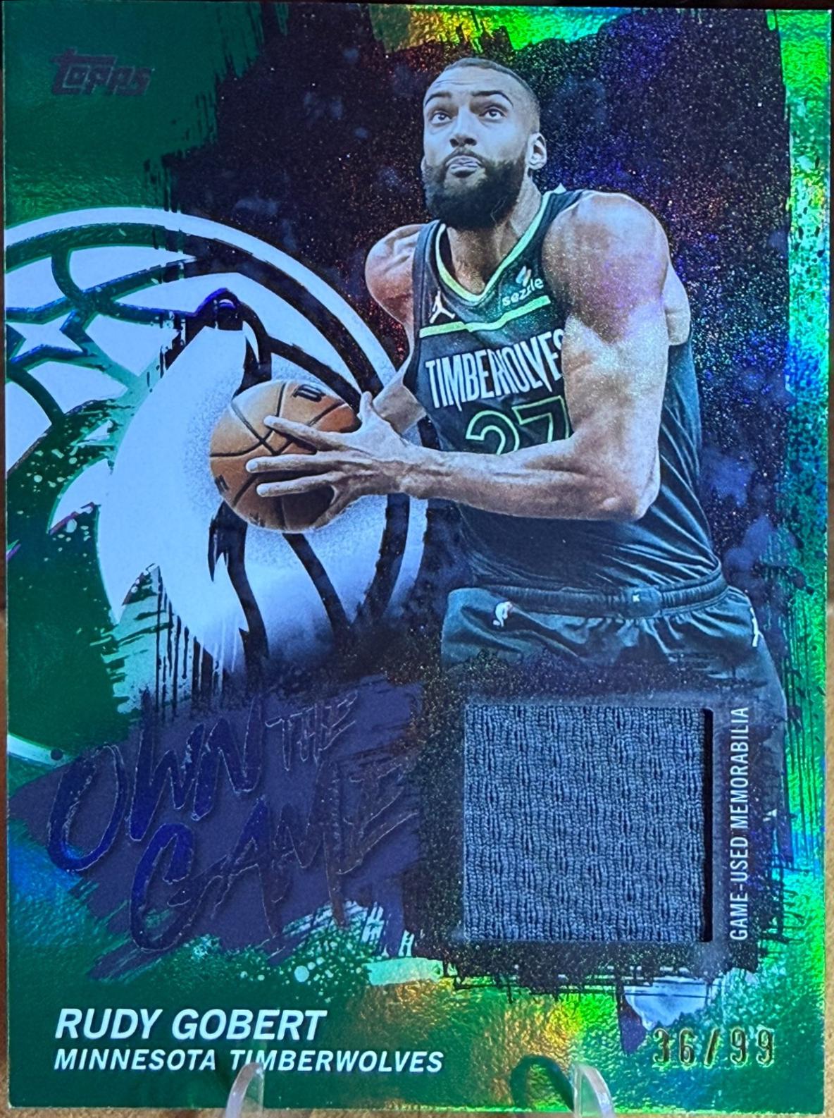 Rudy Gobert [Green Rainbow] #OTGA-RG