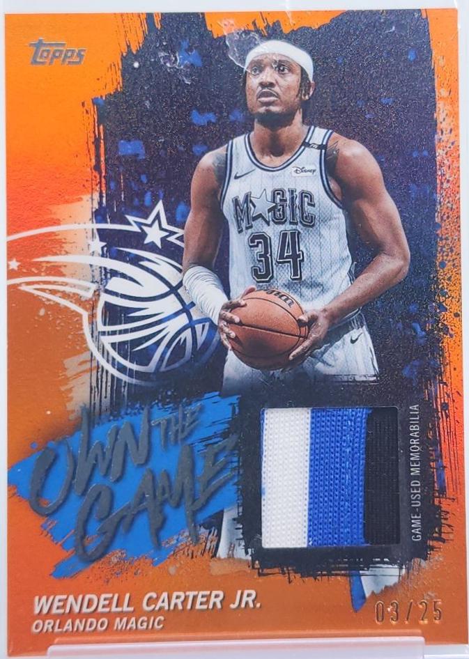 Wendell Carter Jr. [Orange Rainbow] #OTGA-WC