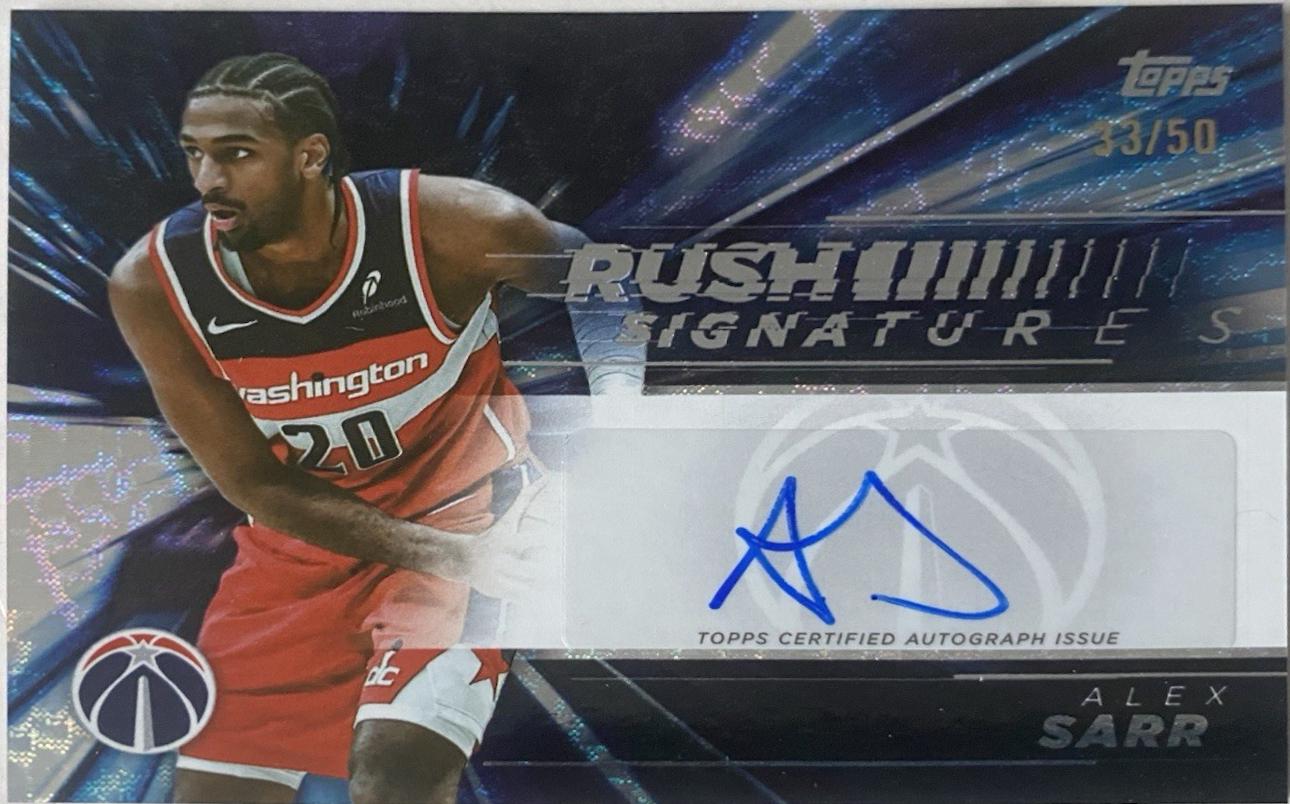 Alex Sarr [Flash Drop] #RS-AS