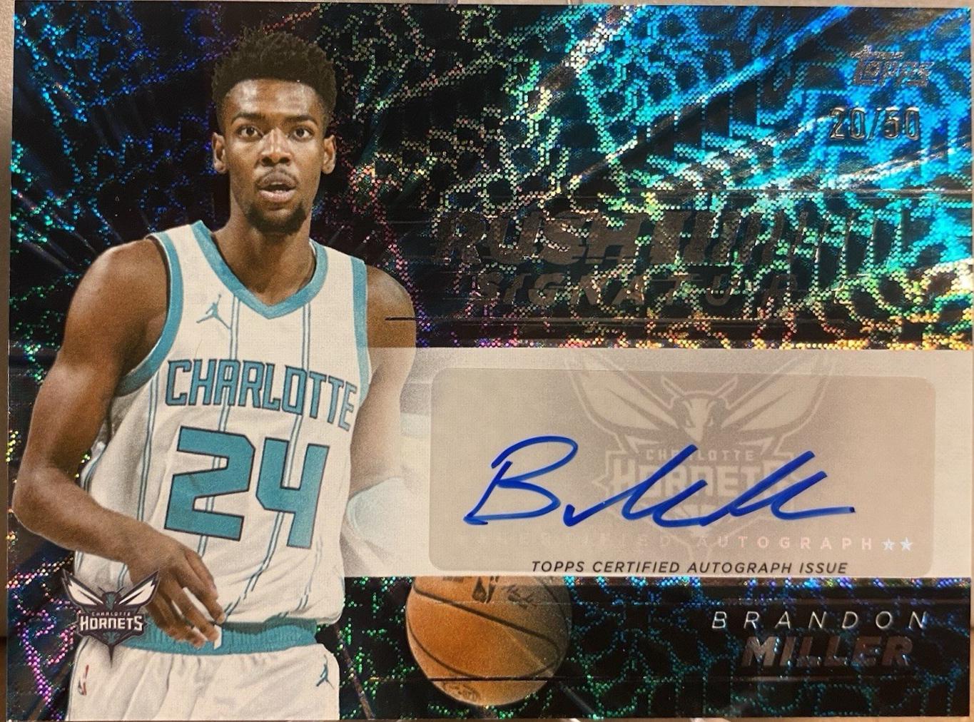 Brandon Miller [Flash Drop] #RS-BM