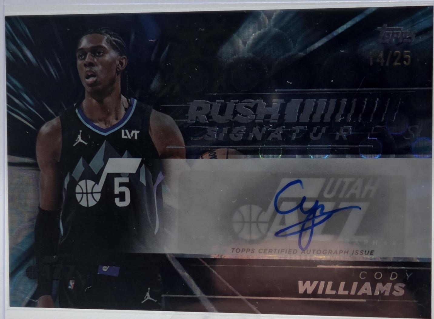 Cody Williams [Cart Load] #RS-CWI