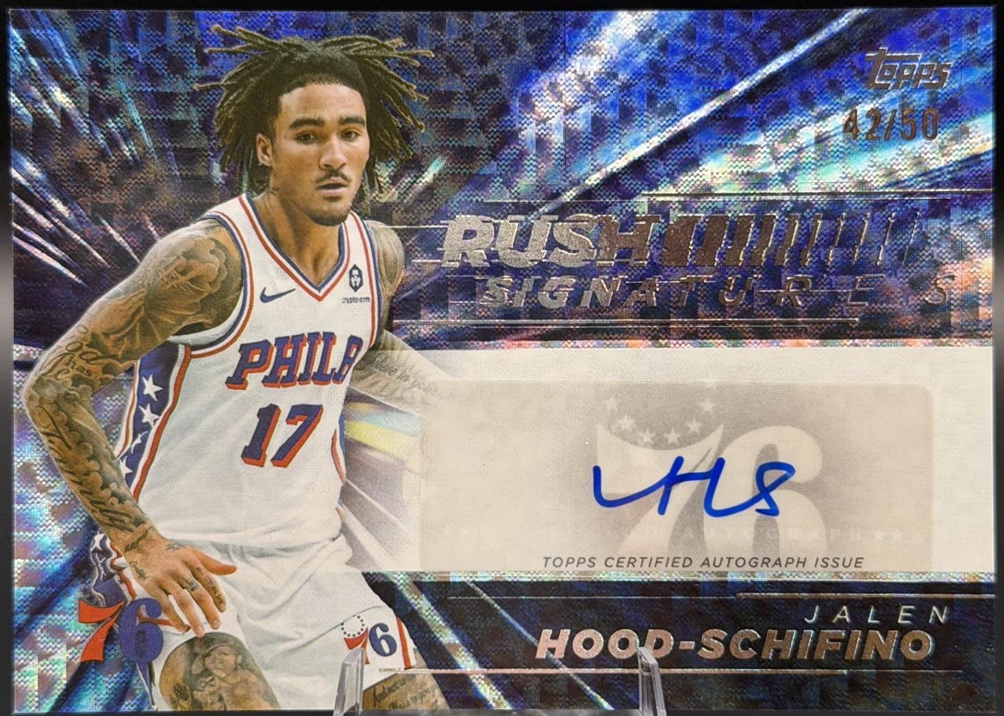 Jalen Hood-Schifino [Flash Drop] #RS-JW