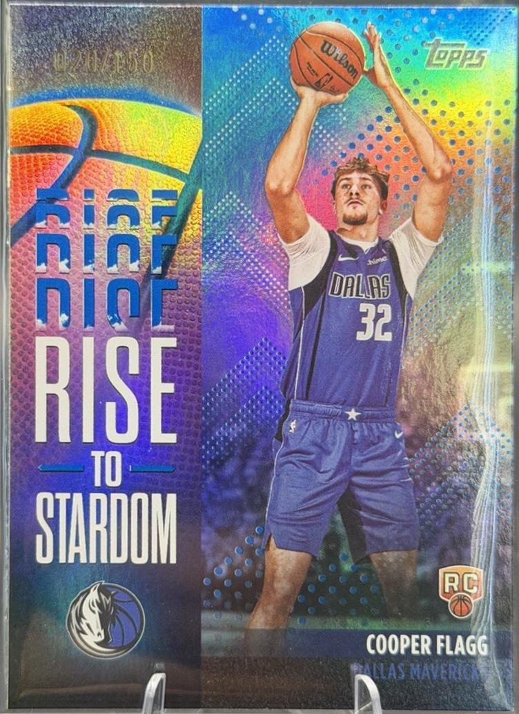 Cooper Flagg [Blue Rainbow] #RTS-1