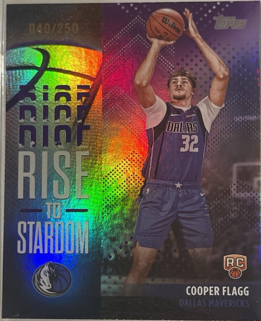 Cooper Flagg [Purple Rainbow] #RTS-1