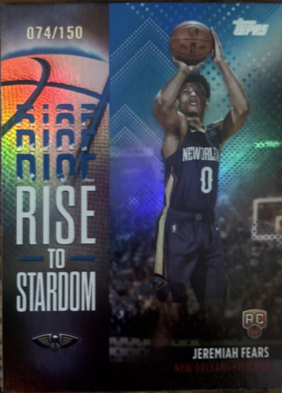 Jeremiah Fears [Blue Rainbow] #RTS-7