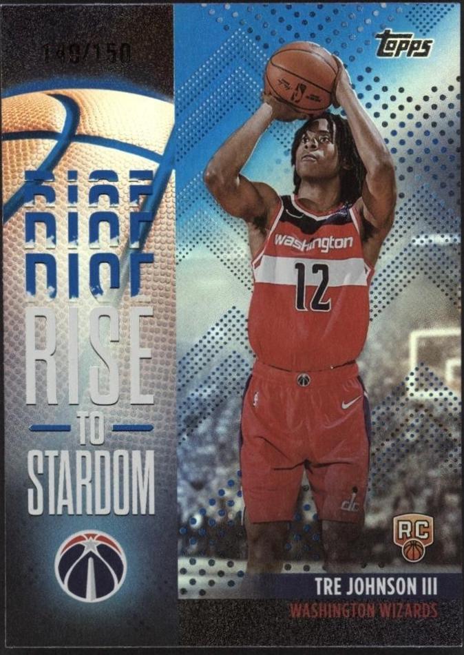 Tre Johnson III [Blue Rainbow] #RTS-6