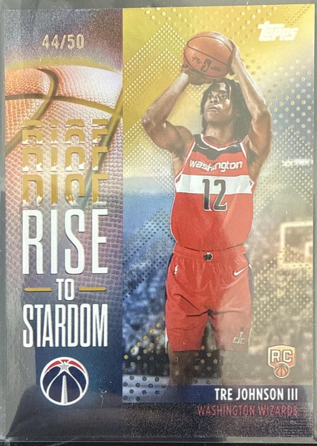 Tre Johnson III [Gold Rainbow] #RTS-6