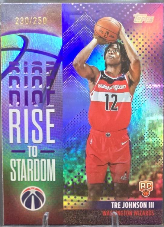 Tre Johnson III [Purple Rainbow] #RTS-6