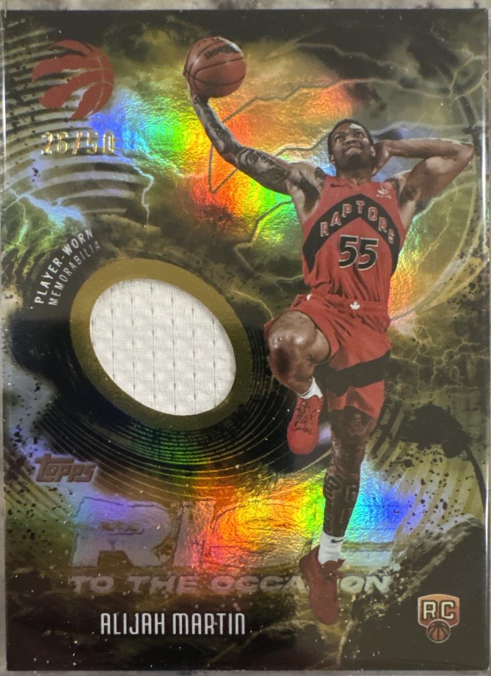 Alijah Martin [Gold Rainbow] #RTO-AM