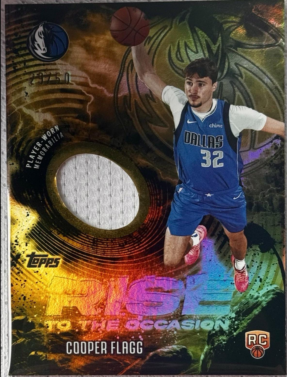 Cooper Flagg [Gold Rainbow] #RTO-CF